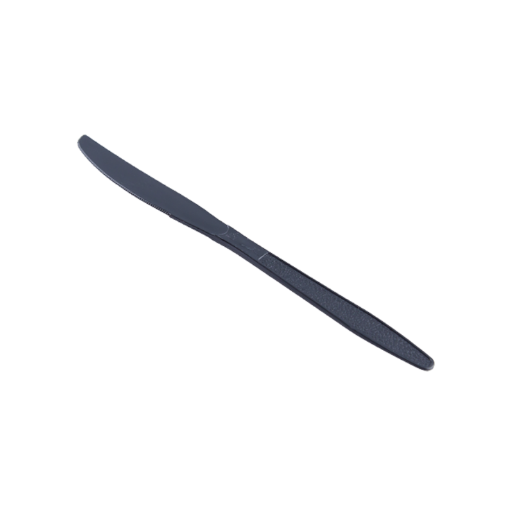 صورة سكين بلاستيكي أسود (50 قطعة)