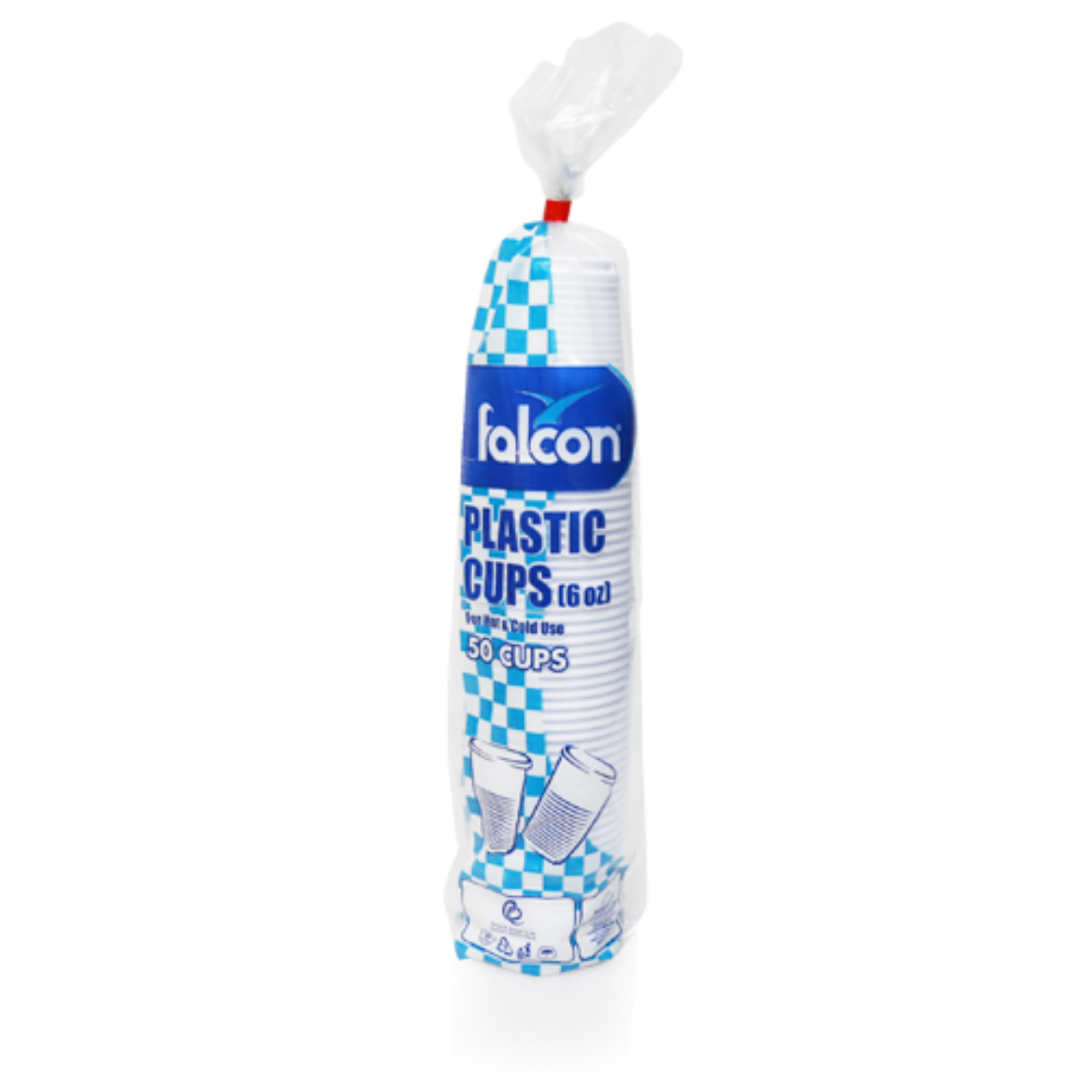 صورة اكواب بلاستيك 6 اونص  50 حبة