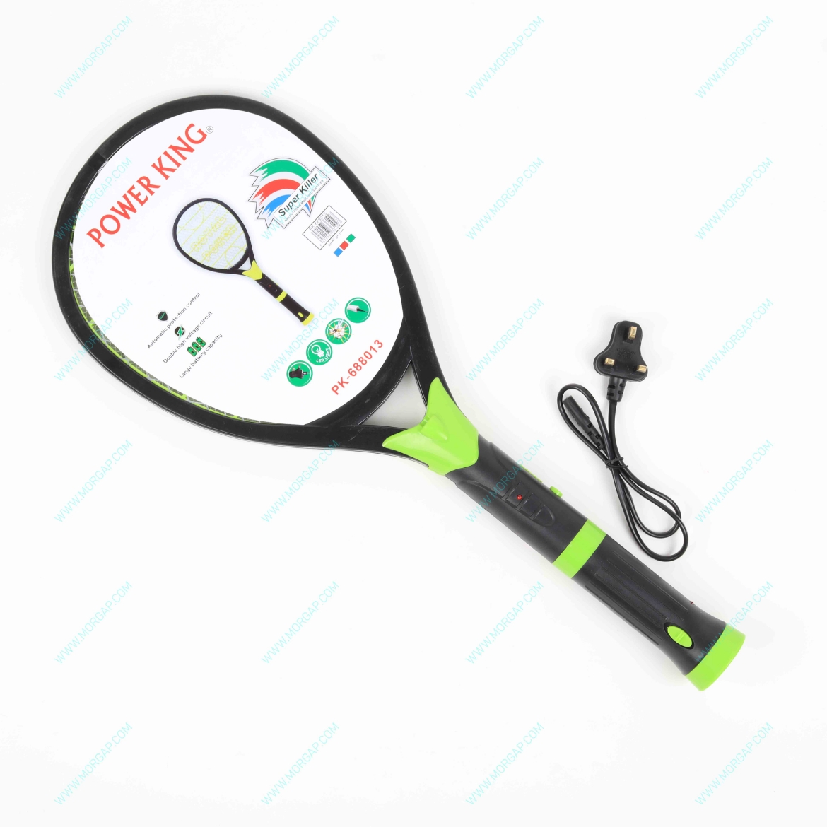 صورة قاتل الحشرات باور كينج مع ضوء الفلاش