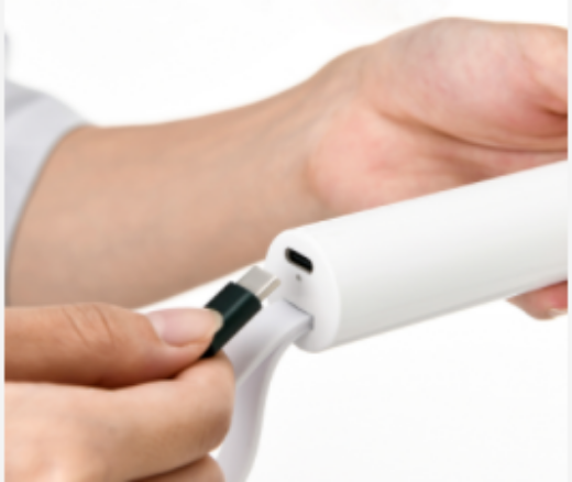 صورة فرشاة منفضة ريش كهربائية تلسكوبية قابلة للتعديل للتنظيف