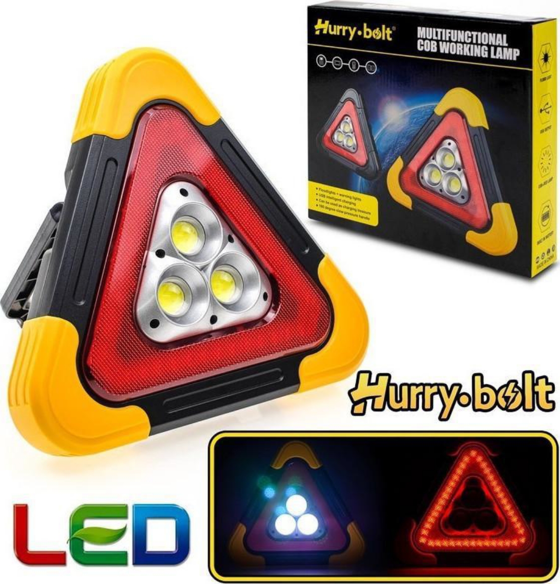 صورة إشارة تحذير الطوارئ