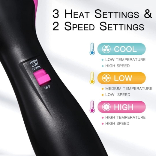 صورة فرشاة مجفف ومصفف شعر