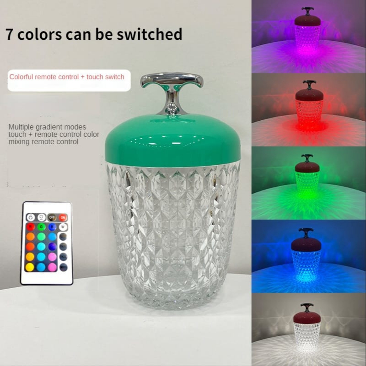 صورة اضاءة طاولة على شكل صنوبر