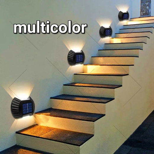 صورة مصباح الحائط يعمل بالطاقة الشمسية