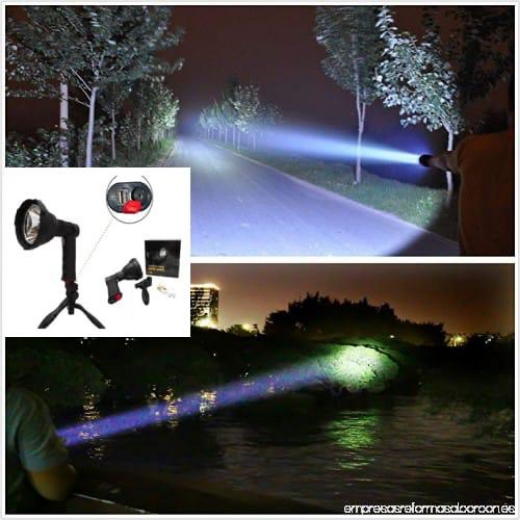 صورة أضواء على شكل مسدس متعددة الوظائف