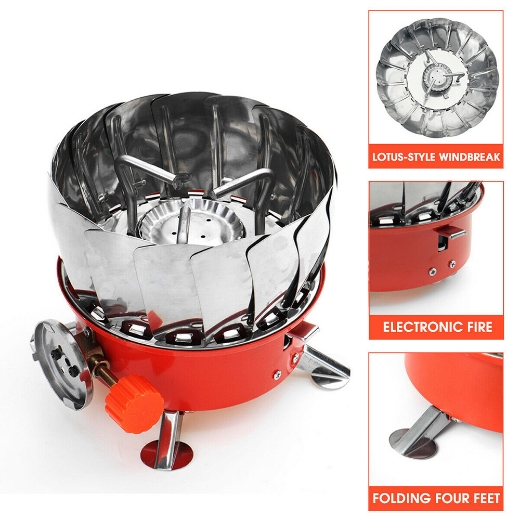 صورة موقد غاز محمول شعله لكل مكان غاز تركيب