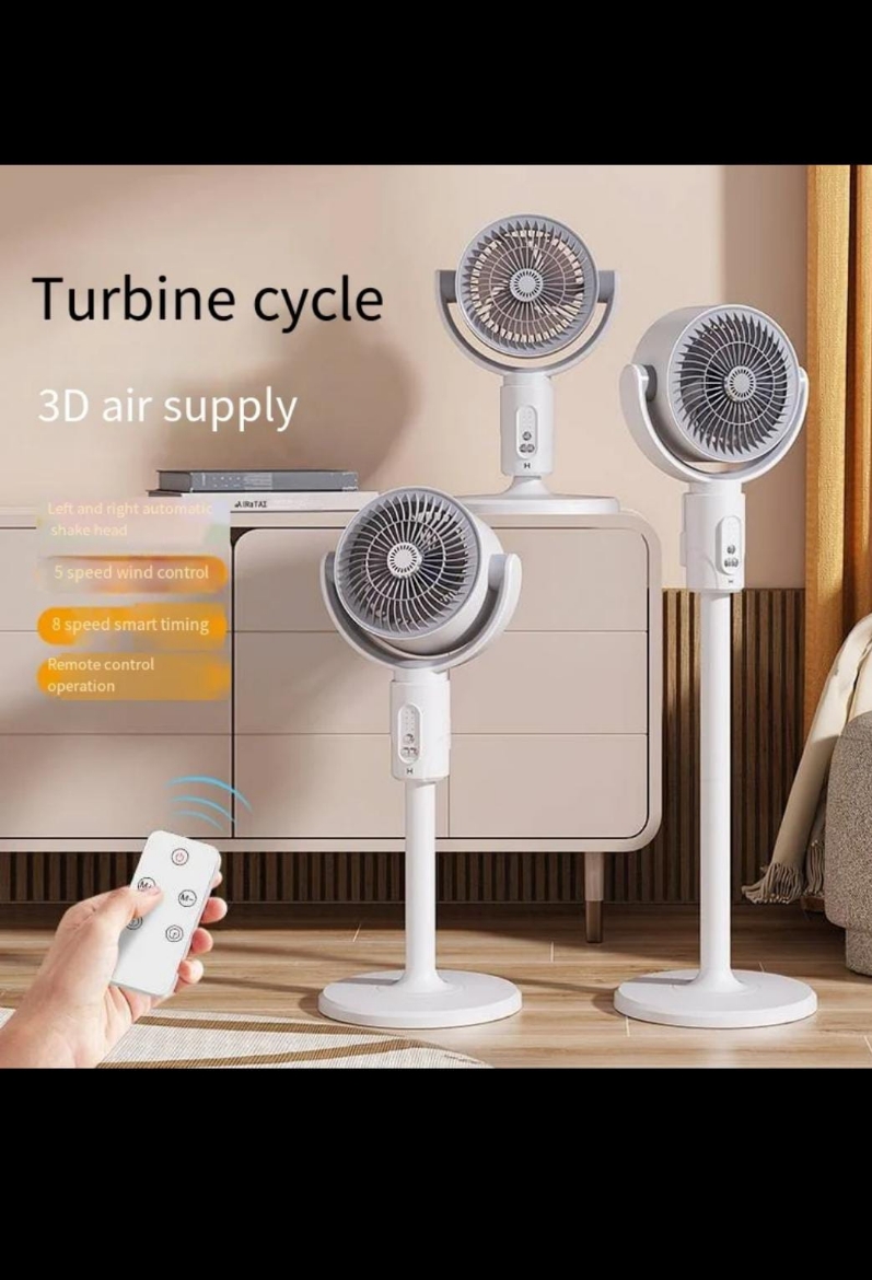 صورة مروحة توربينية ذكية راحة وتبريد متكامل 